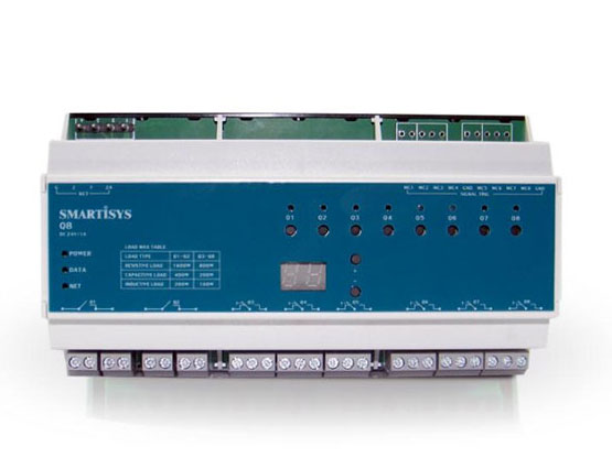 Smartisys思美特 Q8型8路导轨式电源控制器